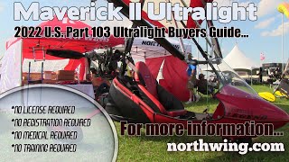 Maverick II, North Wing Maverick II, weight shift ultralight trike, Ultralight Buyers Guide 2022.