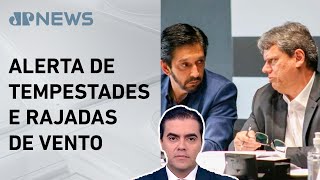 Nunes cancela presença em debate para discutir alerta de tempestade com Tarcísio; Vilela analisa