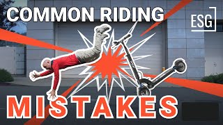 Top 7 Riding Mistakes New Scooter Riders Make & How to Avoid Them