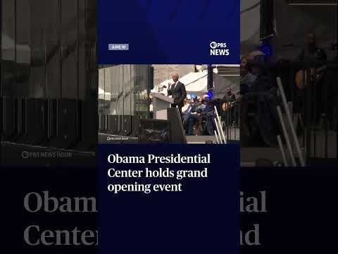 WATCH: Obama Presidential Center holds grand opening event