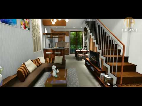 NHÀ PHỐ HIỆN ĐẠI, 1 TRỆT , 1 LẦU PHÙ HỢP GIA ĐÌNH NHỎ - THE ANH CONSTRUCTION