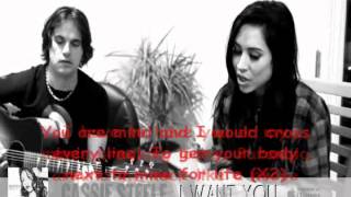 Cassie Steele - I Want You (Lyrics)
