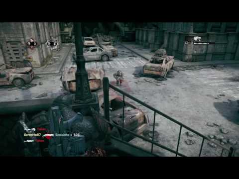 GoW UE 1 V 4 (ROUND WIN IN SECONDS) [EPIC] 1 MAN ARMY Execution RUSH on Gridlock