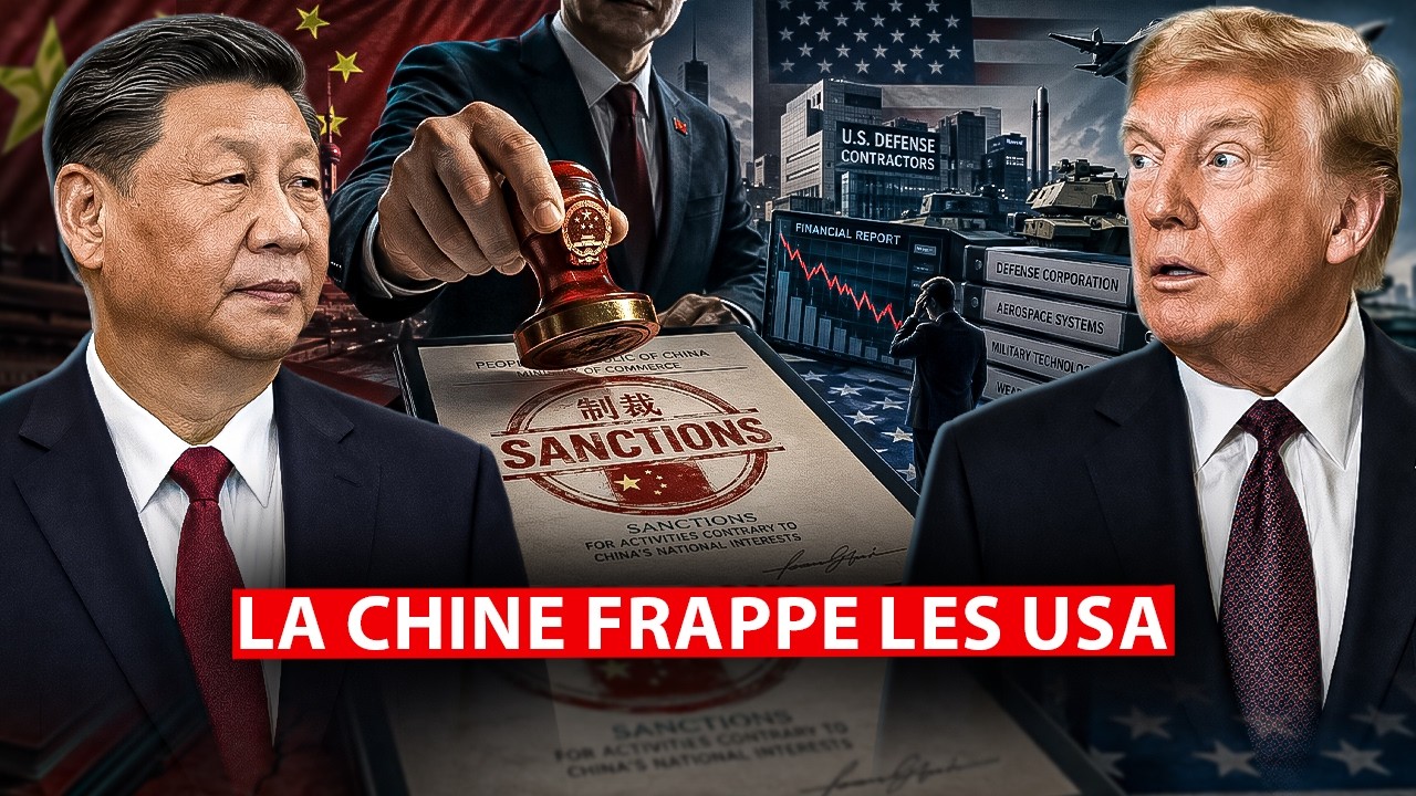 Les Etats-Unis choqué par la riposte chinoise, Washington sanctionné.