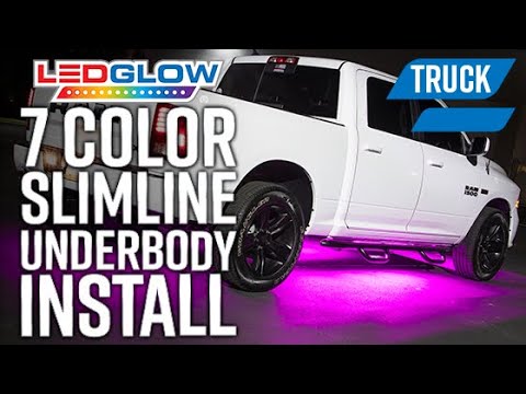 LEDGlow | How To Install An LED Slimline Underbody...