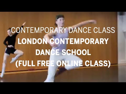 Contemporary Dance Class | London Contemporary Dance School (full free online class)