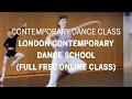 Contemporary Dance Class London Contemporary Dance School Full Free Online Class