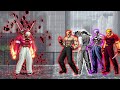 Mugen KOF D Yashiro Rhythm Vs Ryuji Yamazaki TEam