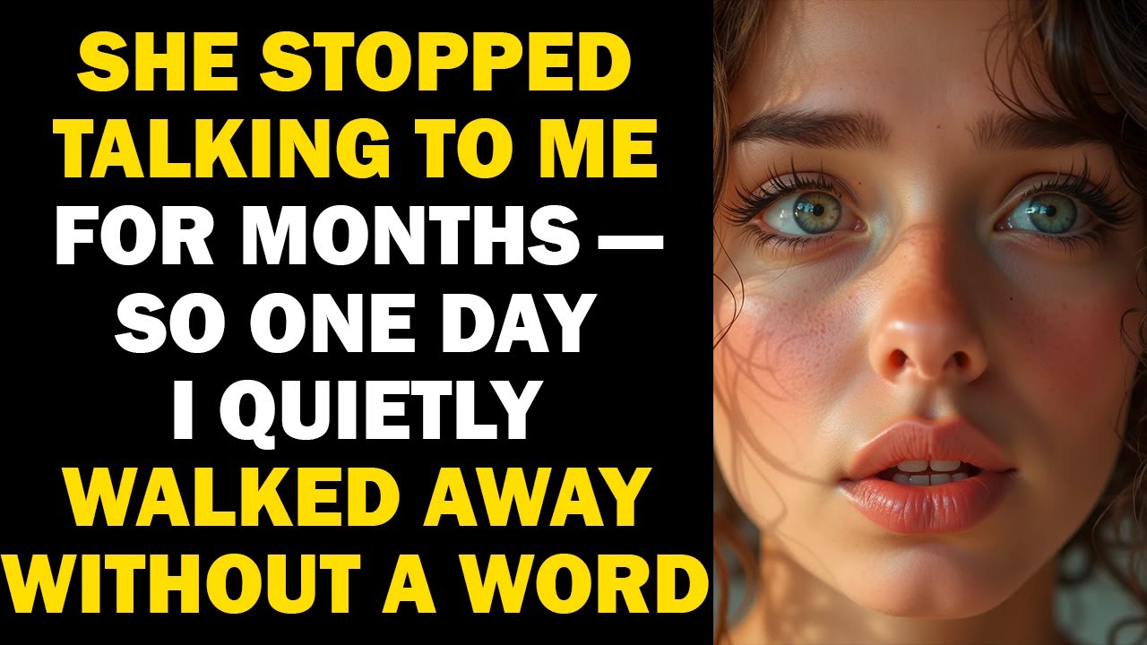 She Pretended I Didn't Exist — So I Quietly Vanished