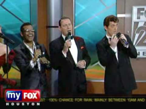 Stephen Triffitt in the Rat Pack live from the Sands on My Fox Houston
