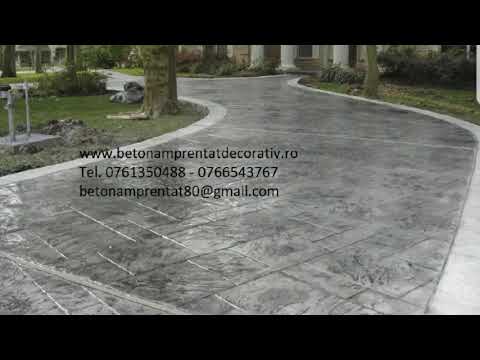 Beton Amprentat Boianu Mare - Bihor Tel.0761350488 -0766543767