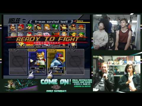 FD Presents: Come On!! 11/5/16: Singles - Winners Round 4: FD | SK (Fox) vs. AdamCS (Falco)