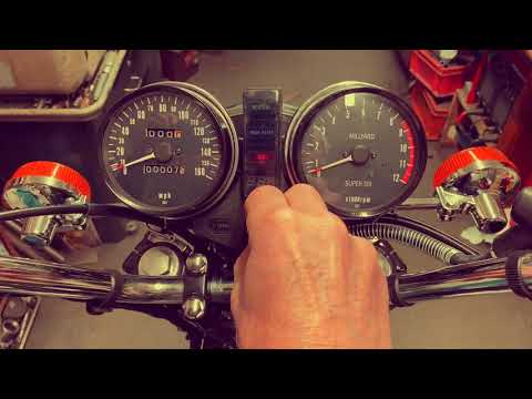 Kawasaki Z1 "Super Six"  dials