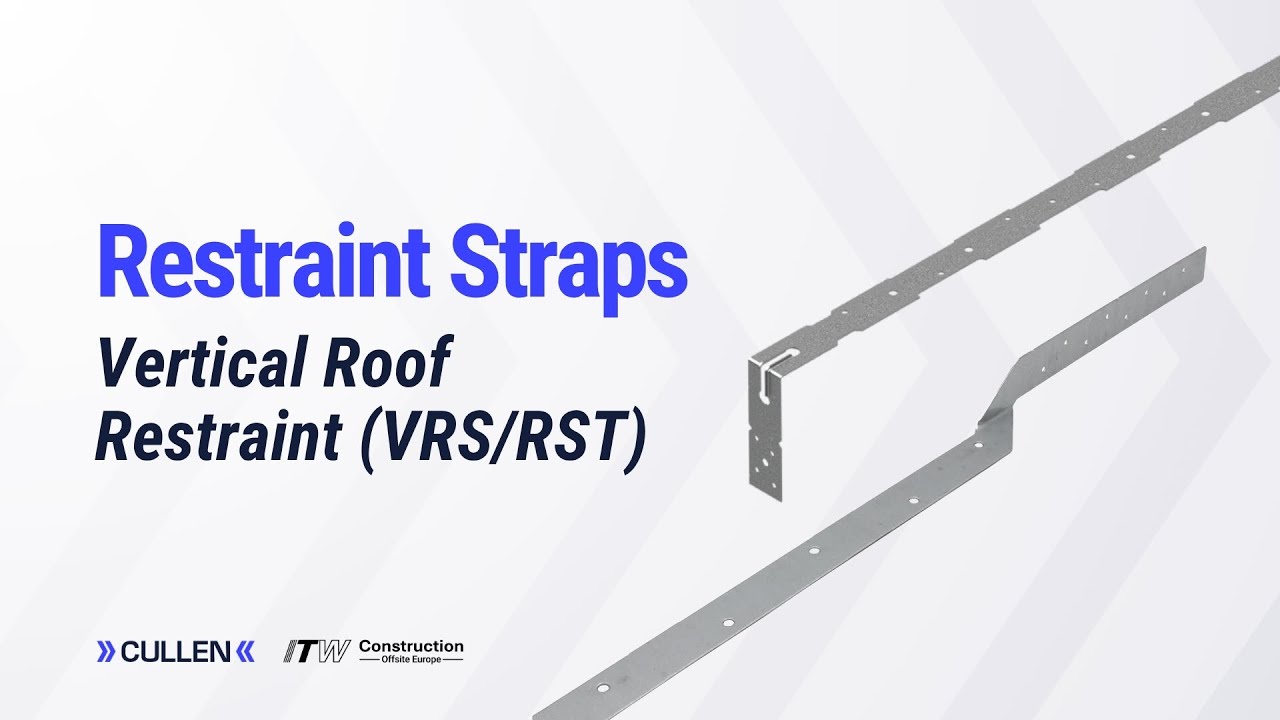 Cullen Restraint Straps: Vertical Roof Restraint (VRS/RST)