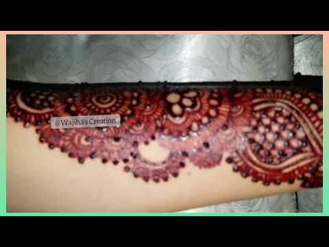New Full Hand Bridal Mehndi Design | New Mehndi Design | Heena Art By Wajiha