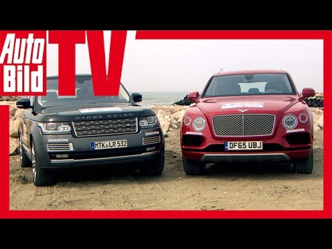 Test Bentley Bentayga vs Range Rover - W12 vs. V8 SUV (TTB 2016)