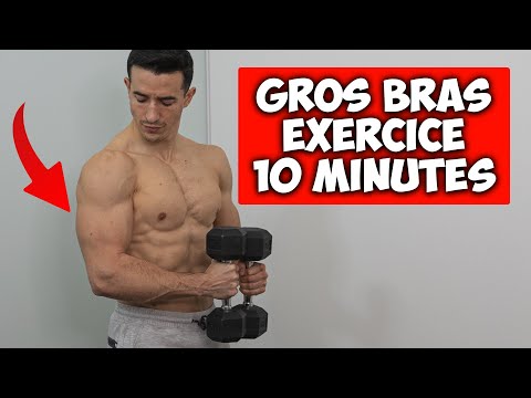 Des gros bras en 10 minutes (exercice maison)