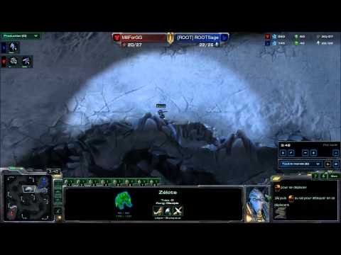 M ForGG vs RooT Sage -PvT- AcerTeam Story CUP Heart of the swarm Replay [FR]