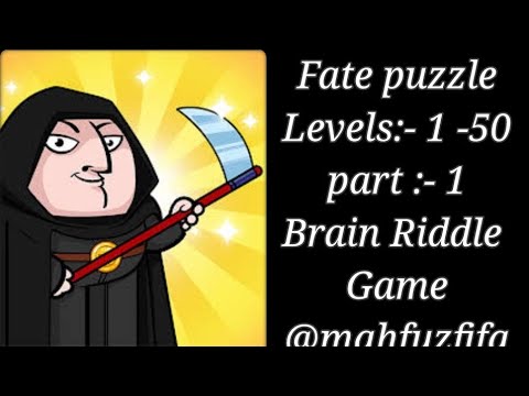 Fate puzzle level 1 -51 || part:- 4 Brain Riddle Game | offline gameplay walkthrough