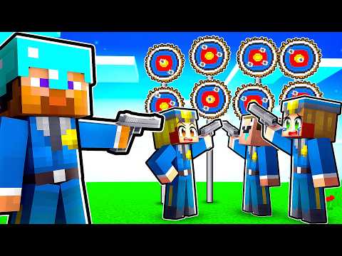 Politie Training Volgen In Minecraft! (Survival)