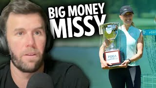 Did Missy Gannon Intentionally Throw OB to Win a Major?! | Missy Gannon Full Interview