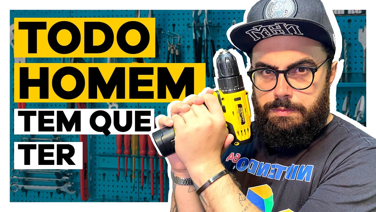 14 FERRAMENTAS que TODO HOMEM deve TER EM CASA | MORAR SOZINHO 006