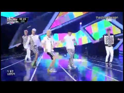130801 VIXX- You´re Impressive (G.R.8.U) @ M! Countdown Comeback Stage