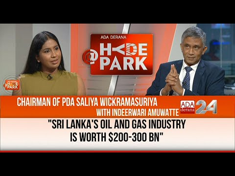 PETROLEUM ENGINEER SALIYA WICKRAMASURIYA JOINS INDEEWARI AMUWATTE AT HYDEPARK ON ADA DERANA 24