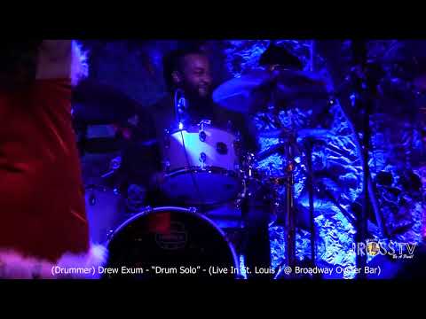 James Ross @ (Drummer) Drew Exum - "Solo @ Broadway Oyster" - www.Jross-tv.com (St. Louis)