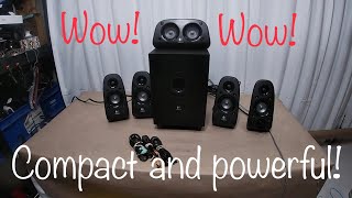 Video thumbnail for Logitech Z506 5.1 Surround Sound - Personal Stereo, Gaming or Video - Quick review by Andy’s Audio Krapp