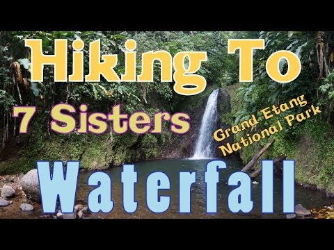 Hiking To Seven Sisters Waterfall In Grand Etang, Grenada