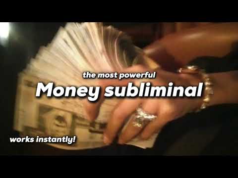 money subliminal - the audio that will make you rich // new formula (wealth affirmations)