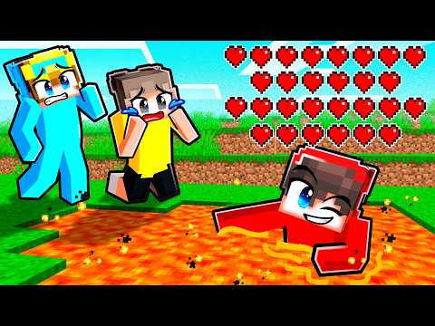 I Pranked My Friends with 1,000,000 HEARTS in Minecraft!