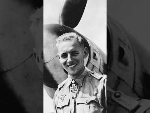 Der erfolgreichste Jagdflieger aller Zeiten  #historyshorts  #ww2   #messerschmitt  #luftwaffe