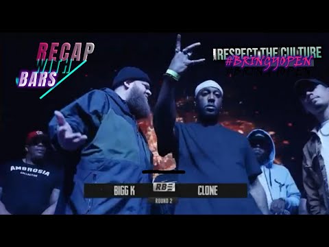 Bigg K vs Clone recap w bars | #MaxOut SALUTE TO CLONE!