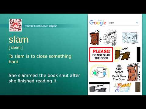 Slam : B2 level english vocabulary lesson, www.LipLix.com