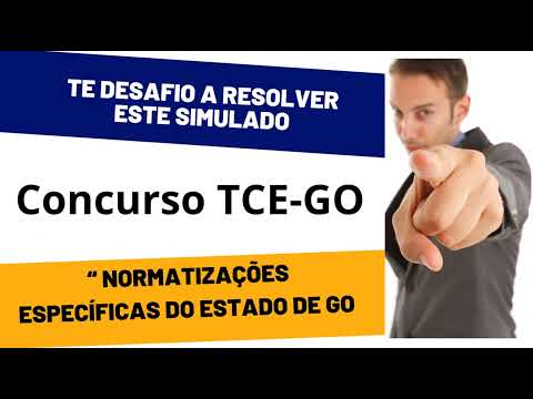 Simulado desafiador: Concurso TCE GO 2024, Normatizações Específicas.  Apostila Discursivas Grátis.