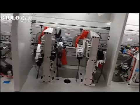 Automated Industrial Edge Banding Machine for Woodworking