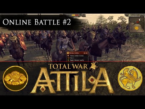 Total War Attila - #2 Online Battle - Huns vs Sassanids