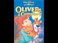 Opening To Oliver And Company UK DVD 2001