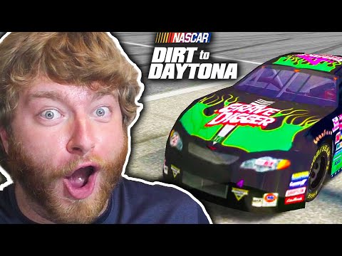 GRAVE DIGGER in Nascar: Dirt to Daytona!