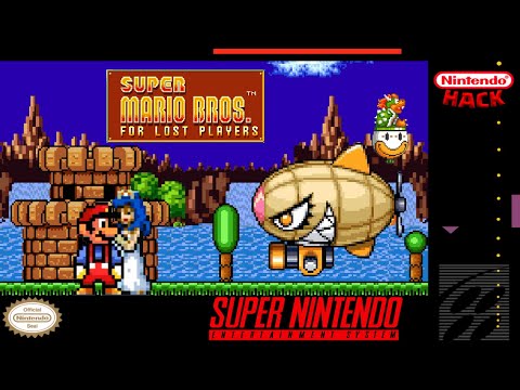 Super Mario Bros. For Lost Players - Hack of SMW [SNES] Longplay