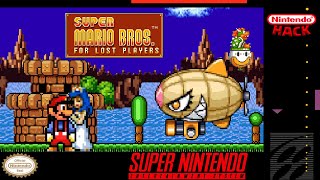 Super Mario Bros. For Lost Players - Hack of SMW [SNES] Longplay
