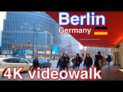 Walking in BERLIN / Germany 🇩🇪- 4k 60fps