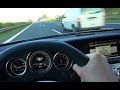 Mercedes E63 AMG Onboard Acceleration Autobahn 250 kmh Drive + Kickdown W212 2014 4 Matic S