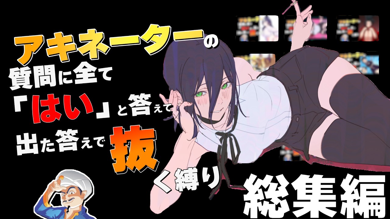 【総集編】アキネーターに今夜のオカズ決めてもらう【パート51~60】