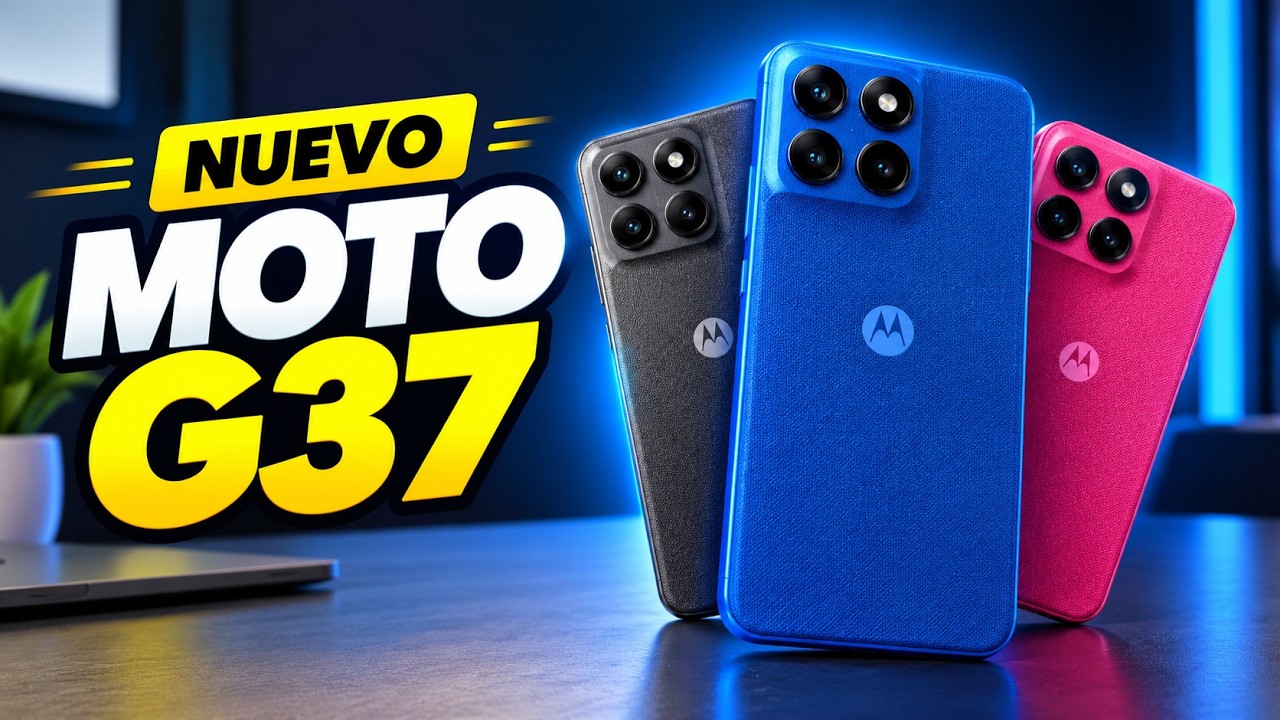 🔥 NUEVO Motorola Moto G37 📱 ¡Todo lo que debes saber!