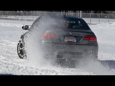 2010 BMW E92 M3 Snow Rally Cross!