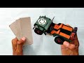 How To Make Jeep With Cardboard Craft Ideas