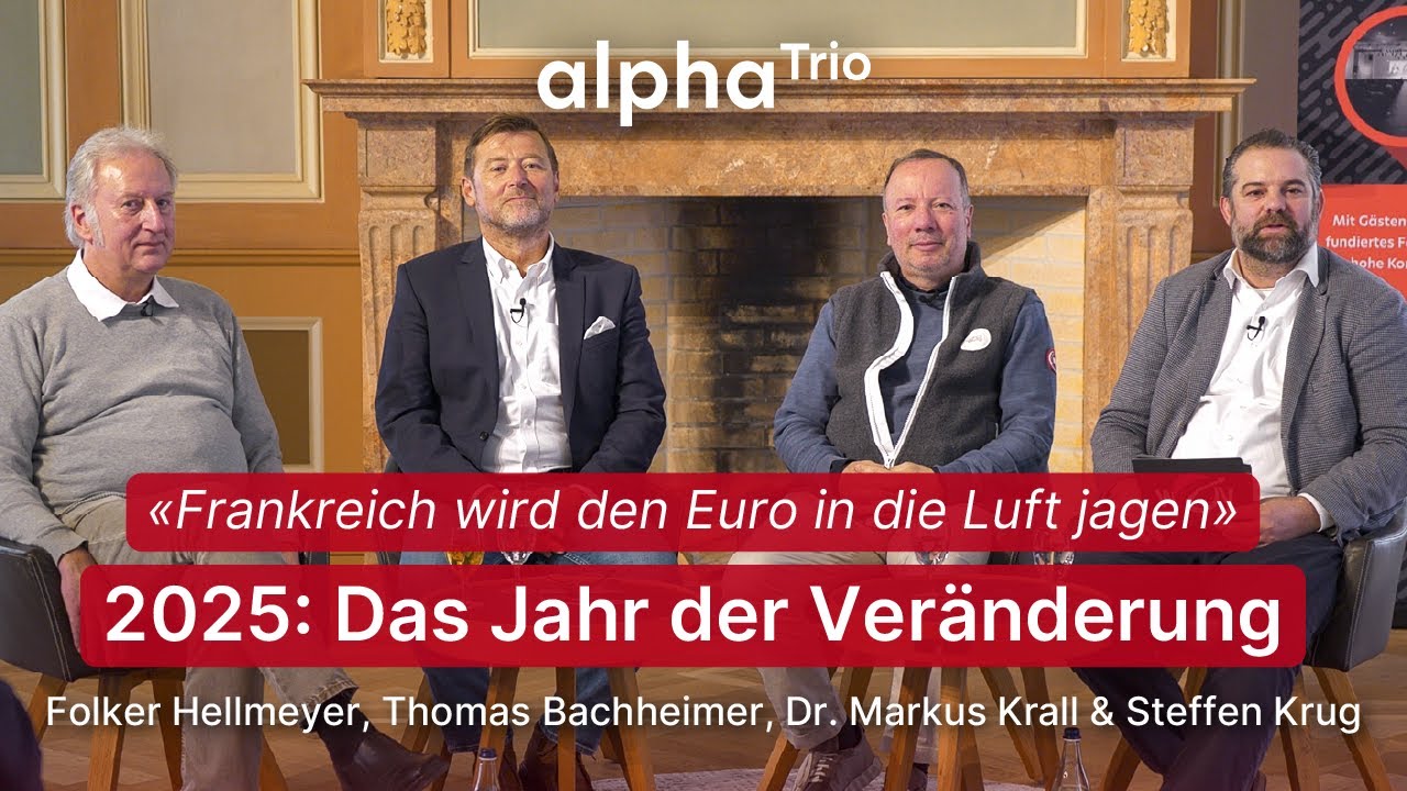 alphaTrio | Wirtschaftskrise oder Wende? | Dr. Markus Krall, Folker Hellmeyer & Thomas Bachheimer
